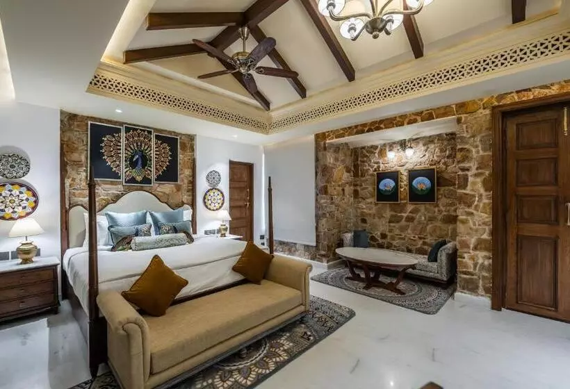 プール付き１ベッドルームヴィラ, Juna Mahal Jungle Resort Ranthambore