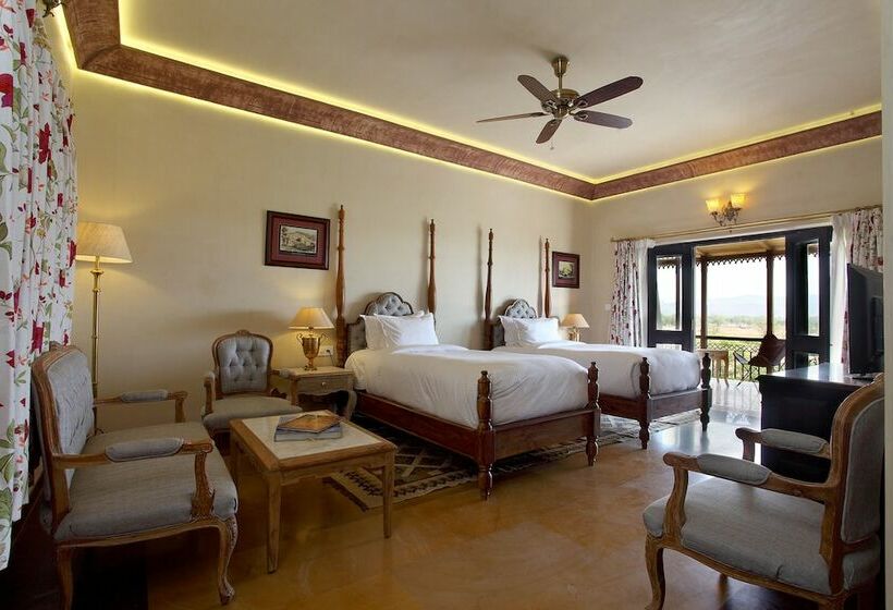 발코니 디럭스 룸, Juna Mahal Jungle Resort Ranthambore