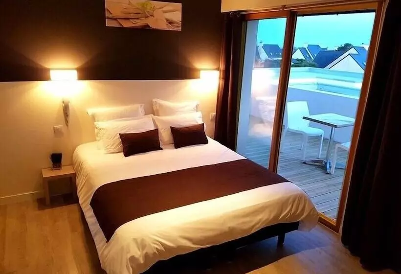 スーペリアールーム, Logis Hôtel Du Large