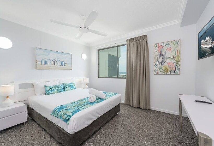 آپارتمان 2 خوابه با چشم‌انداز دریا, Beach On Sixth