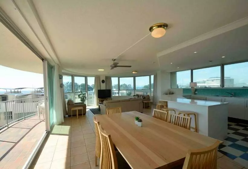 3ベッドルームアパートメント, Chateau Royale Beach Resort Maroochydore