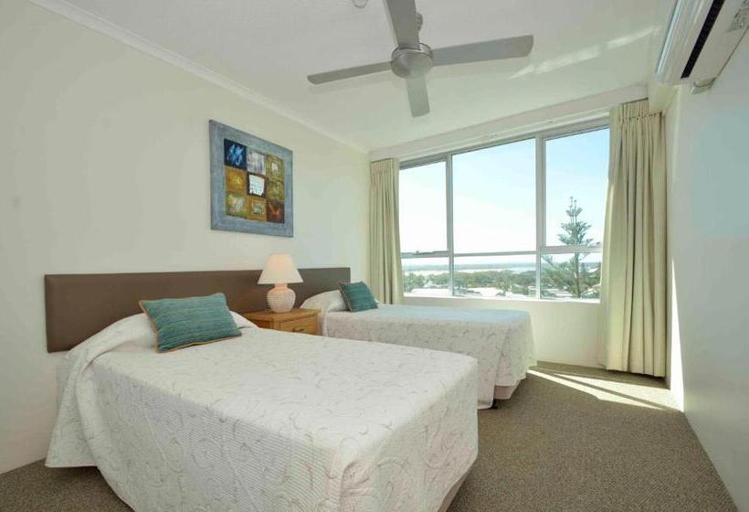 آپارتمان لوکس 2 خوابه, Chateau Royale Beach Resort Maroochydore