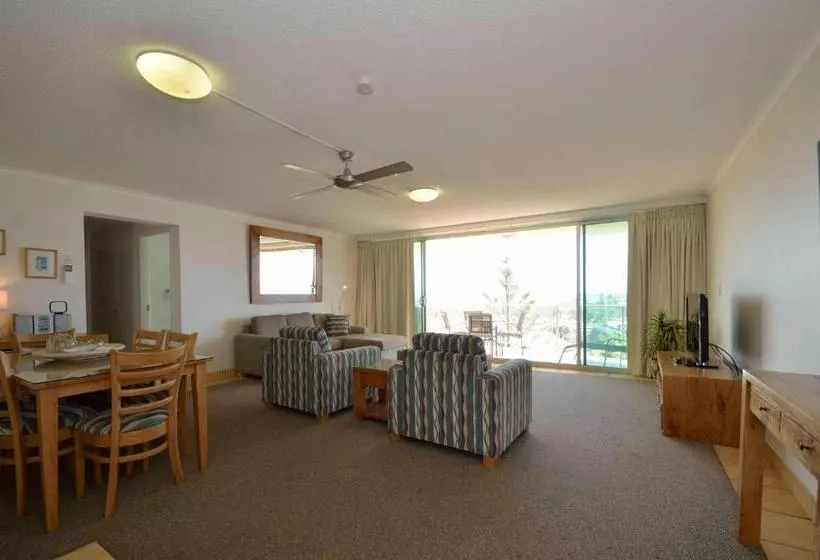 2ベッドルームデラックスアパートメント, Chateau Royale Beach Resort Maroochydore