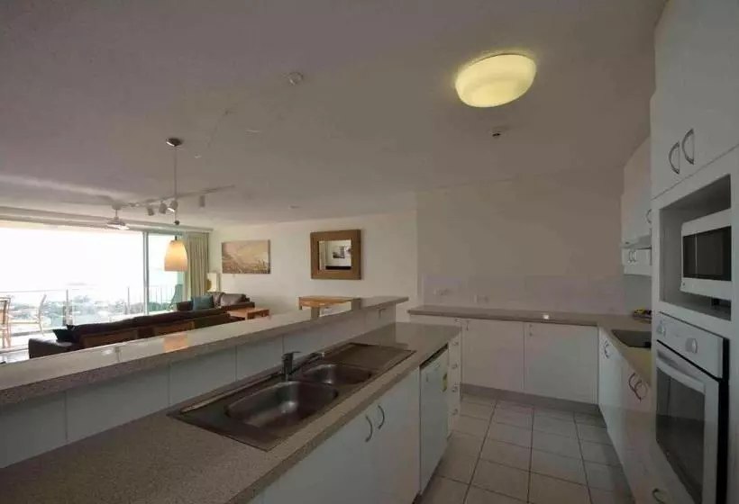 2ベッドルームデラックスアパートメント, Chateau Royale Beach Resort Maroochydore