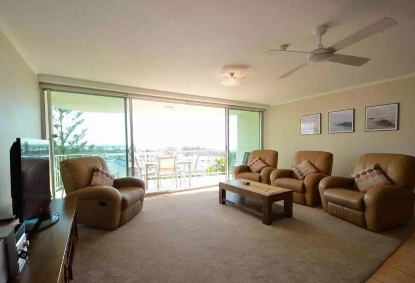 2ベッドルームデラックスアパートメント, Chateau Royale Beach Resort Maroochydore
