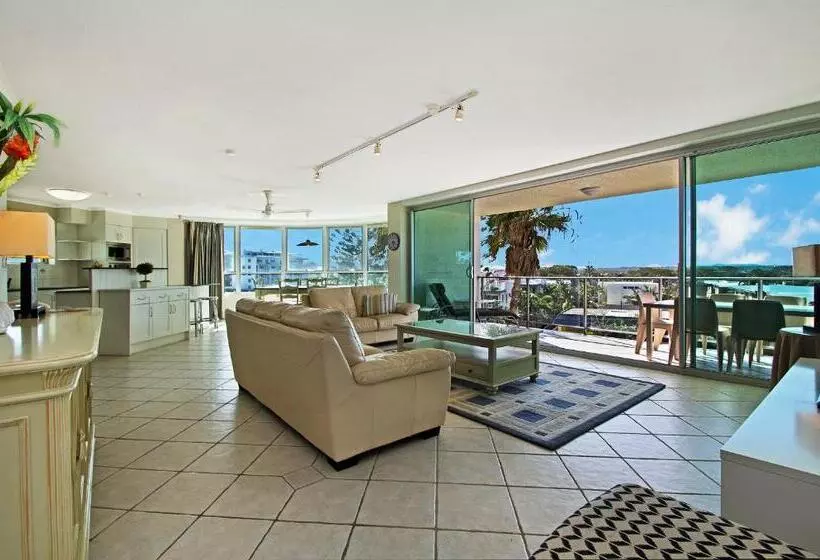 3ベッドルームのデラックスアパートメント, Chateau Royale Beach Resort Maroochydore