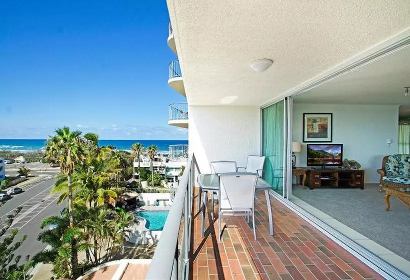 3ベッドルームのデラックスアパートメント, Chateau Royale Beach Resort Maroochydore