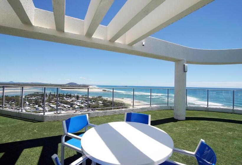 1 Bedroom Penthouse Apartment, Chateau Royale Beach Resort Maroochydore