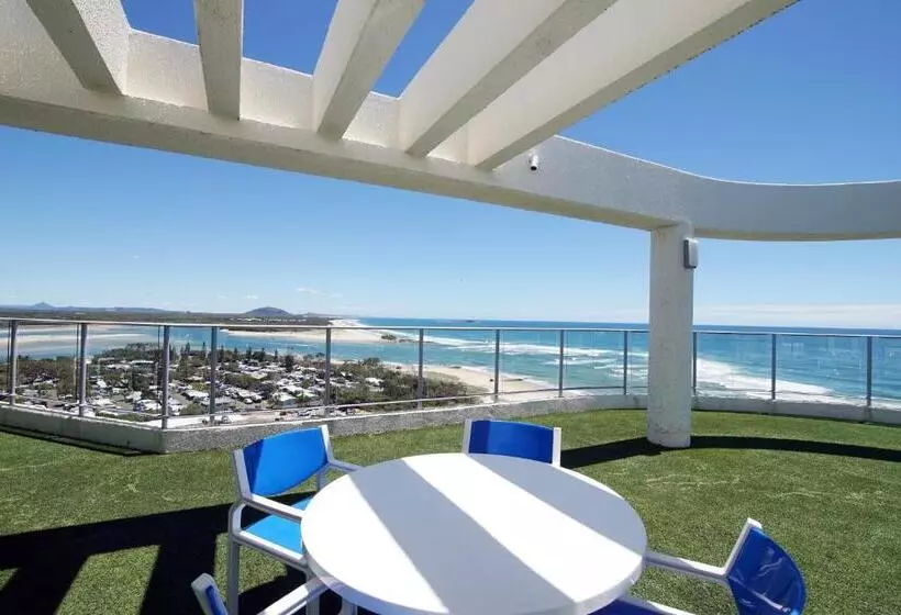 1ベッドルームペントハウスアパート, Chateau Royale Beach Resort Maroochydore