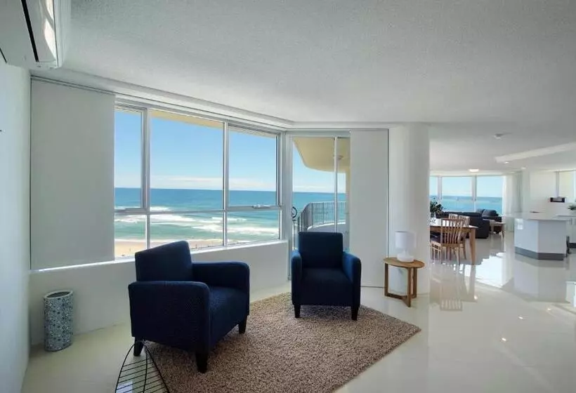 1ベッドルームペントハウスアパート, Chateau Royale Beach Resort Maroochydore