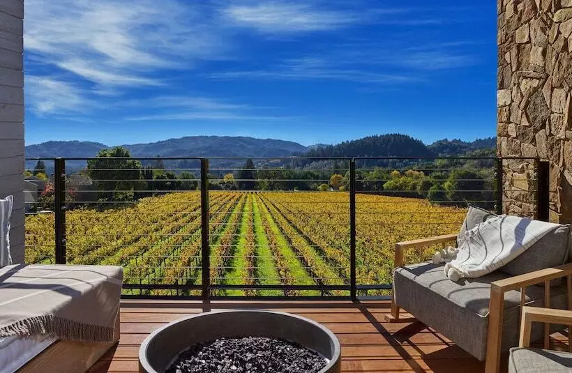 Standard-huone Parivuode Näkymä, Alila Napa Valley, A Hyatt Resort