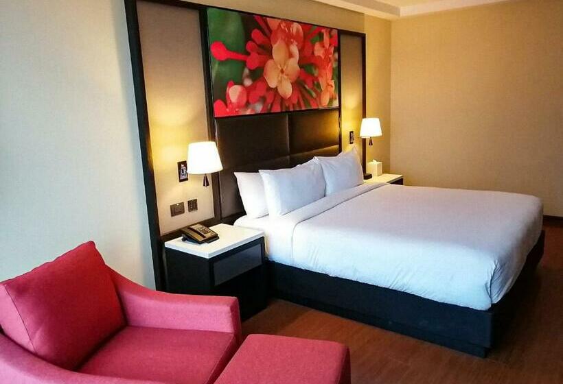 장애인을 위한 킹사이즈 침대 스탠다드 룸, Hilton Garden Inn Lima Surco, Peru