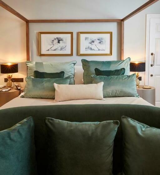Номер Deluxe с Балконом, Lympstone Manor Hotel Restaurant & Vineyard   Relais & Chateaux
