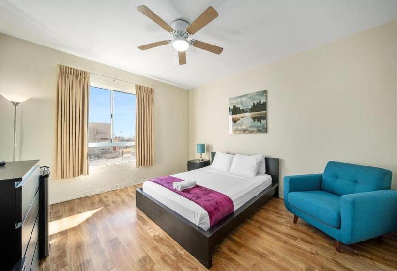 스탠다드 룸 공동 욕실, Samesun Hollywood Hotel & Hostel