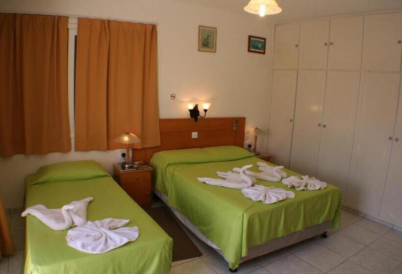 Апартаменты 2 Спальни с Балконом, Apollonia Hotel Apartments