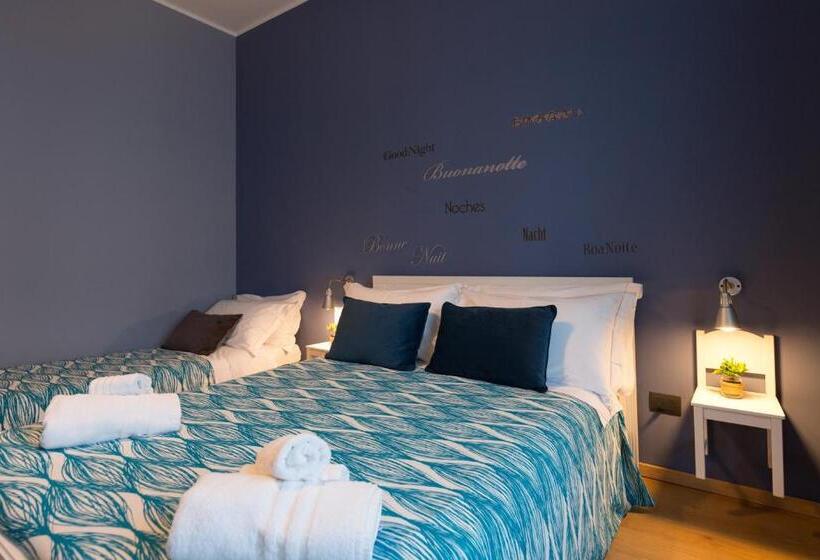 غرفة قياسية رباعية, B&b Miro Centro Catania