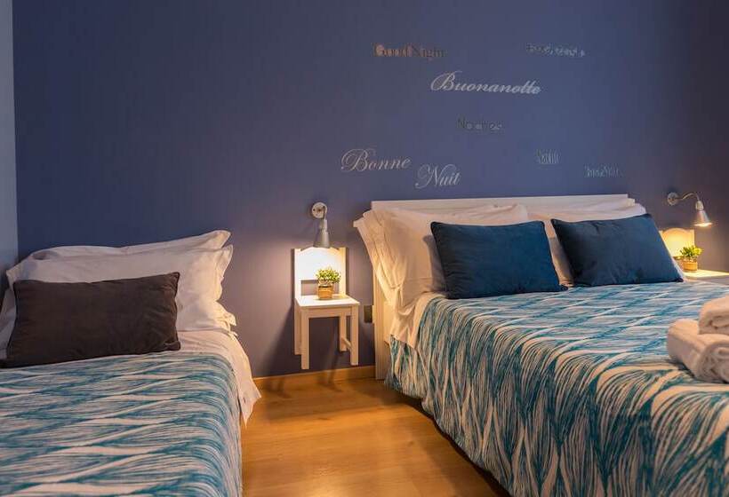 غرفة قياسية رباعية, B&b Miro Centro Catania