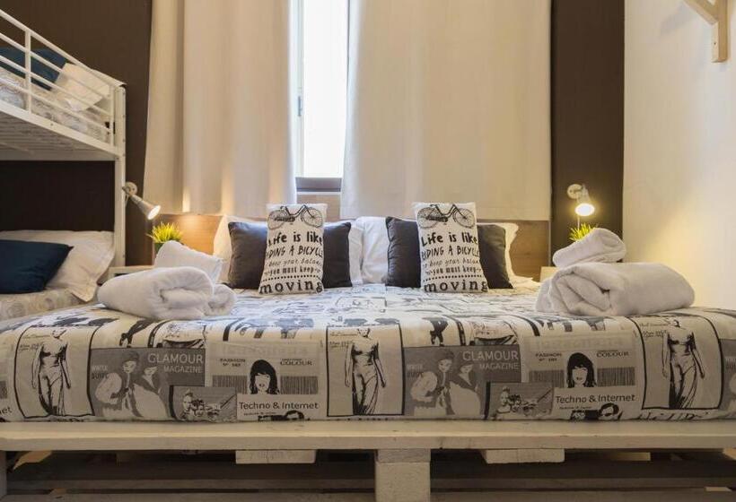 غرفة قياسية رباعية, B&b Miro Centro Catania