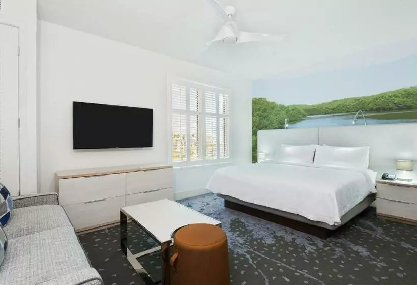 キングサイズベッドのデラックススイート, Homewood Suites By Hilton Sarasota Lakewood Ranch