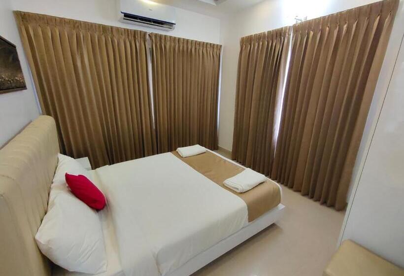 발코니가 있는 2 베드룸 아파트, Le Villagio Resort & Domes