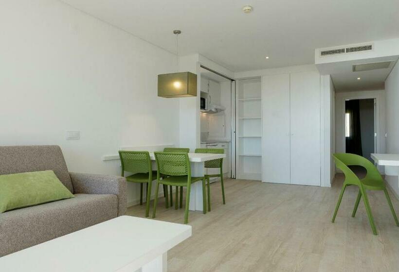 Апартаменты Deluxe 1 Спальня Вид на Море, 3hb Falesia Garden