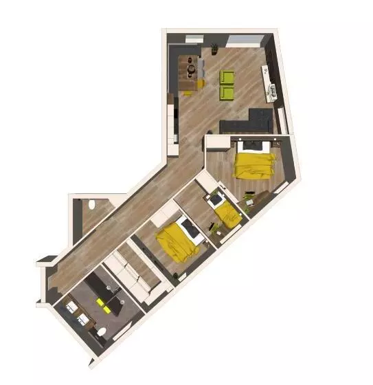 3ベッドルームアパートメント, Aparthotel Alptirol