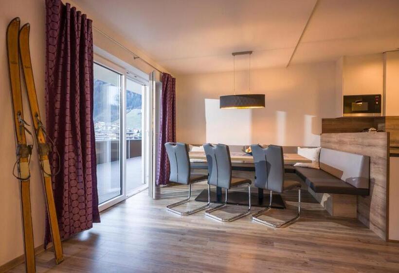 דירת דלוקס 2 חדרי שינה, Aparthotel Alptirol