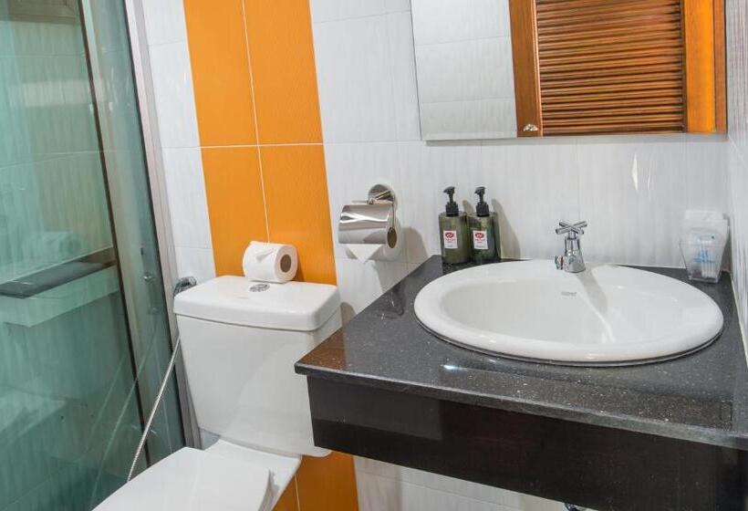 غرفة ديلوكس مزودة بشرفة, Lada Krabi Express