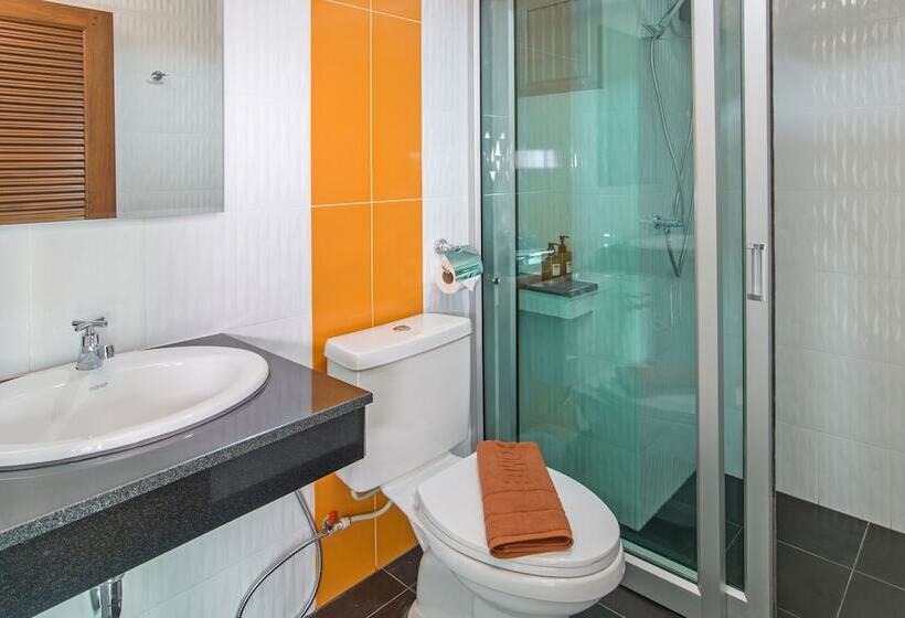 غرفة ديلوكس مزودة بشرفة, Lada Krabi Express