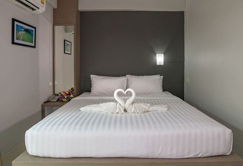 غرفة ديلوكس مزودة بشرفة, Lada Krabi Express