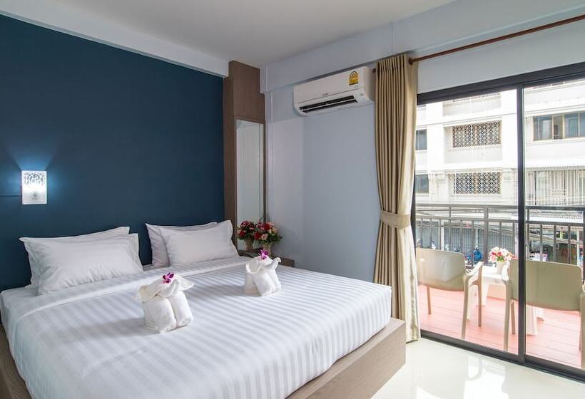 غرفة ديلوكس مزودة بشرفة, Lada Krabi Express