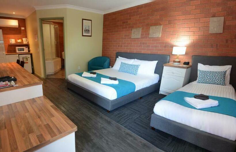 スパアクセス付スタンダードルーム, Bendigo Goldfields Motor Inn