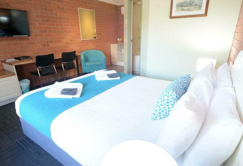 バスタブ付きデラックスルーム, Bendigo Goldfields Motor Inn