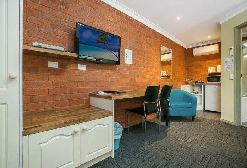 バスタブ付きデラックスルーム, Bendigo Goldfields Motor Inn