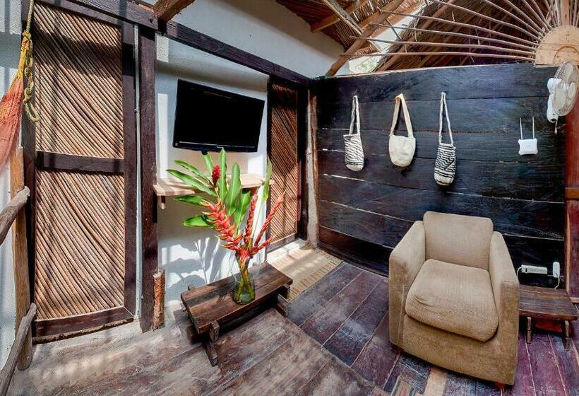 标准间, Hostal La Media Luna Palomino