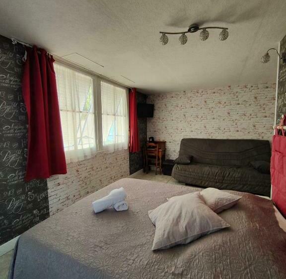 带大床的标准间, Auberge Le Chata