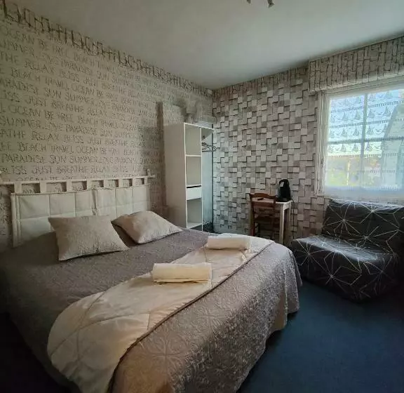 キングサイズベッドのスタンダードルーム, Auberge Le Chata