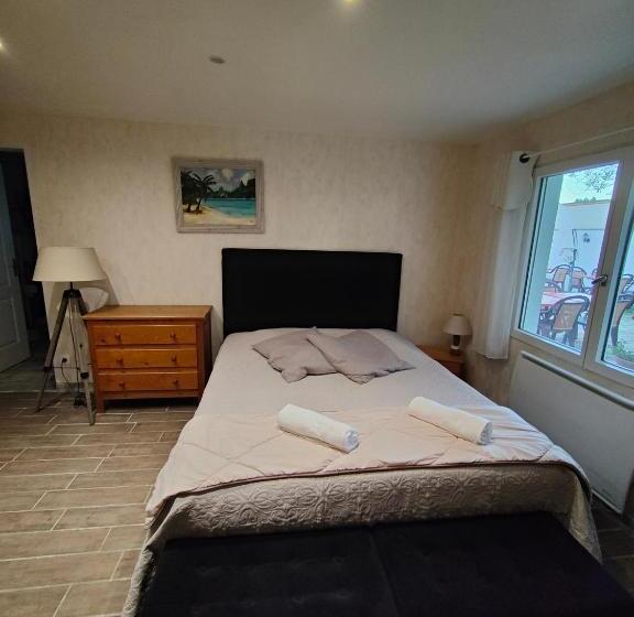 带大床的标准工作室, Auberge Le Chata