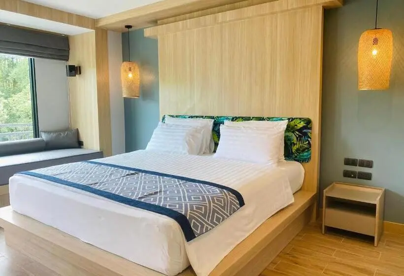 プールの見えるデラックスルーム, Baan Taranya Koh Yao Yai Resort