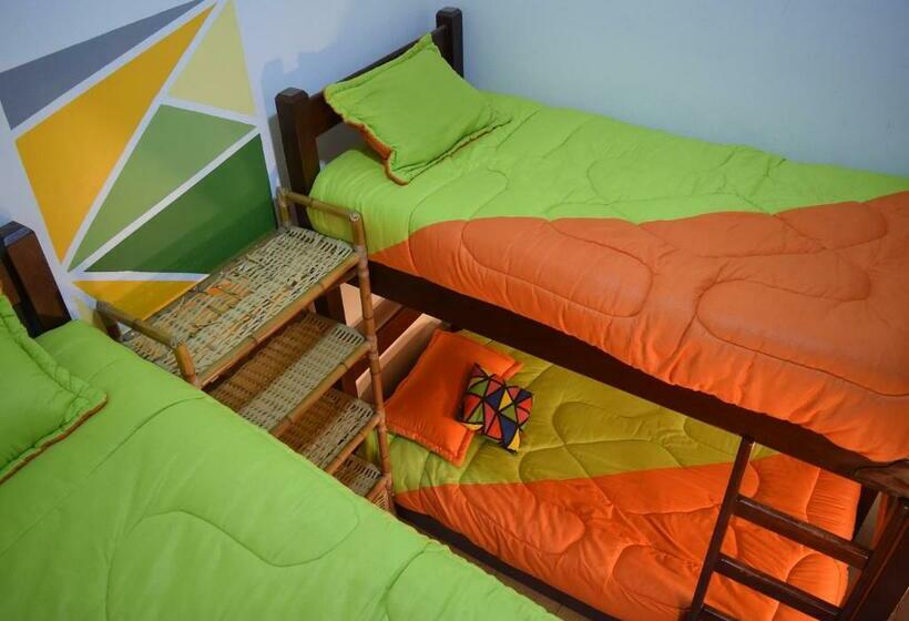 Кровать в Общей Комнате, Onde Pepe Hostel