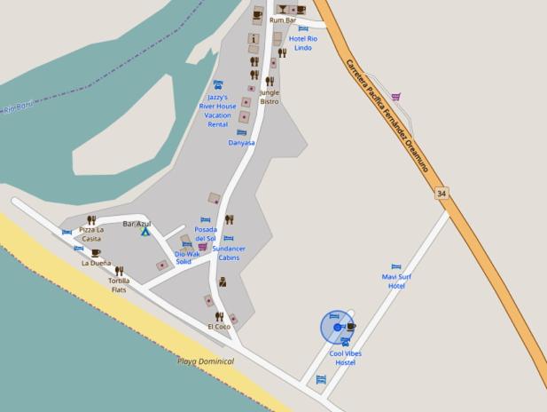 شقة غرفة واحدة, Tropical Sands Dominical