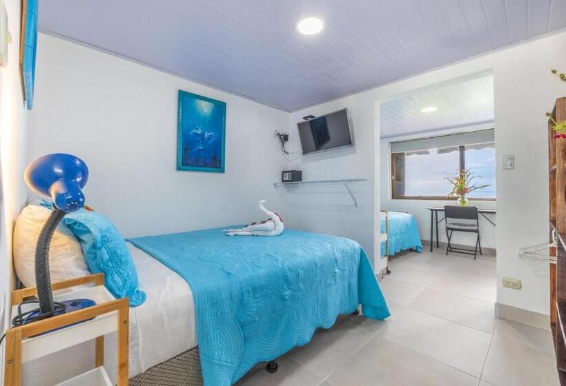 수피리어 룸 바다 전망, Villas De La Selva