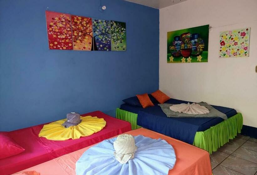 四人标准间, Cabinas Tortuguero Natural