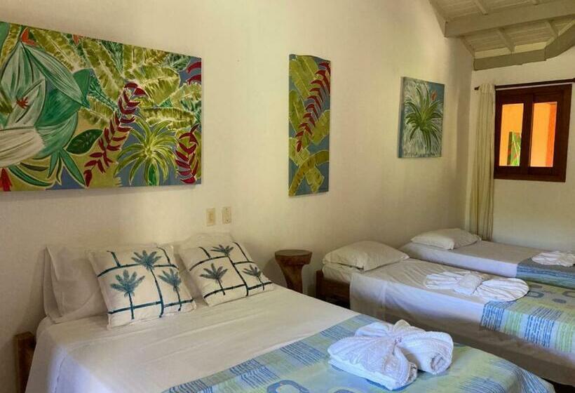 4인용 스탠다드 룸, Pousada Villa Do Sol