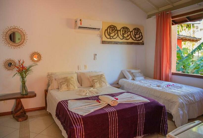 غرفة قياسية ثلاثية, Pousada Villa Do Sol
