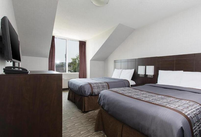 스탠다드 룸 더블 침대 2개, Super 5 Inn