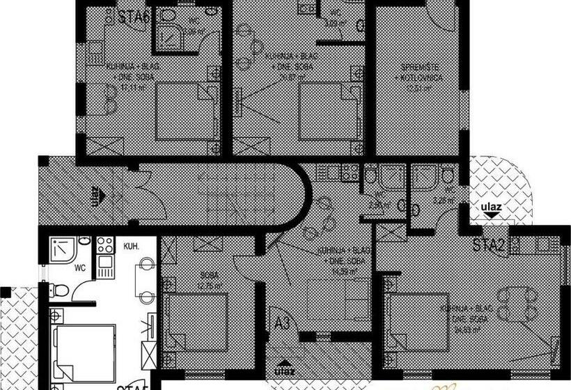 Студио Стандарт Вид на Сад, Villa Mihaela
