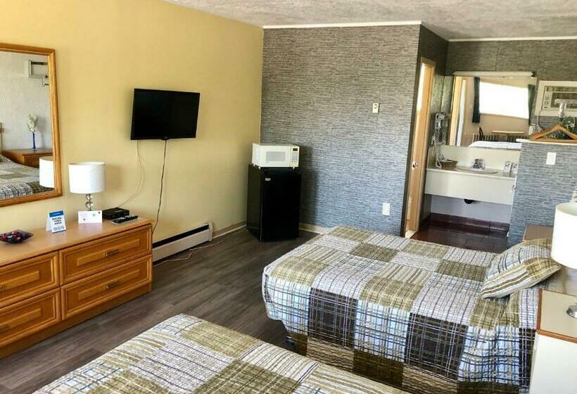 Номер Стандарт 2 Двуспальные Кровати, Motel Belle Riviere