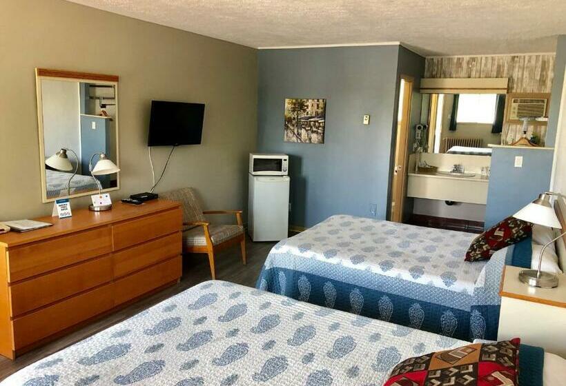 Номер Стандарт 2 Двуспальные Кровати, Motel Belle Riviere