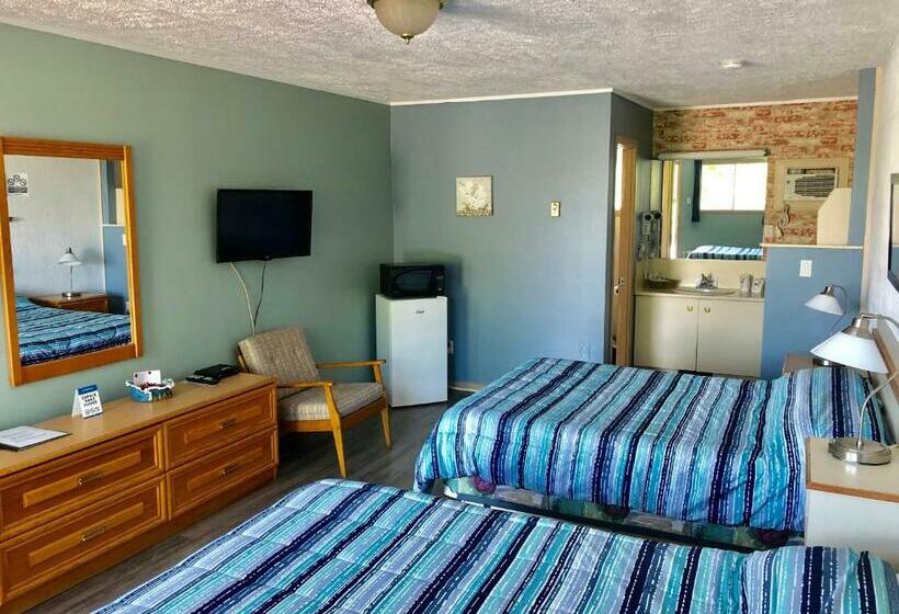 Номер Стандарт 2 Двуспальные Кровати, Motel Belle Riviere